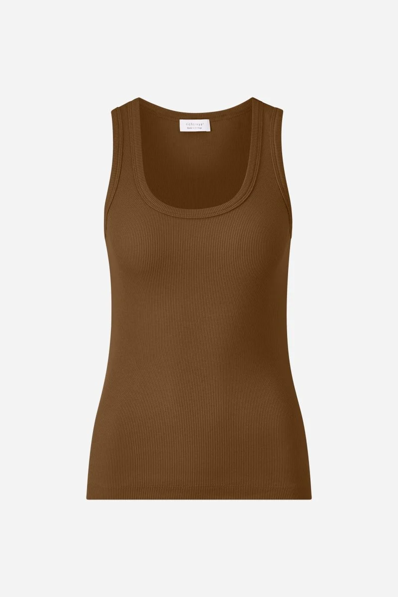 Ripp-Tanktop mit Rundhalsausschnitt - Image 5