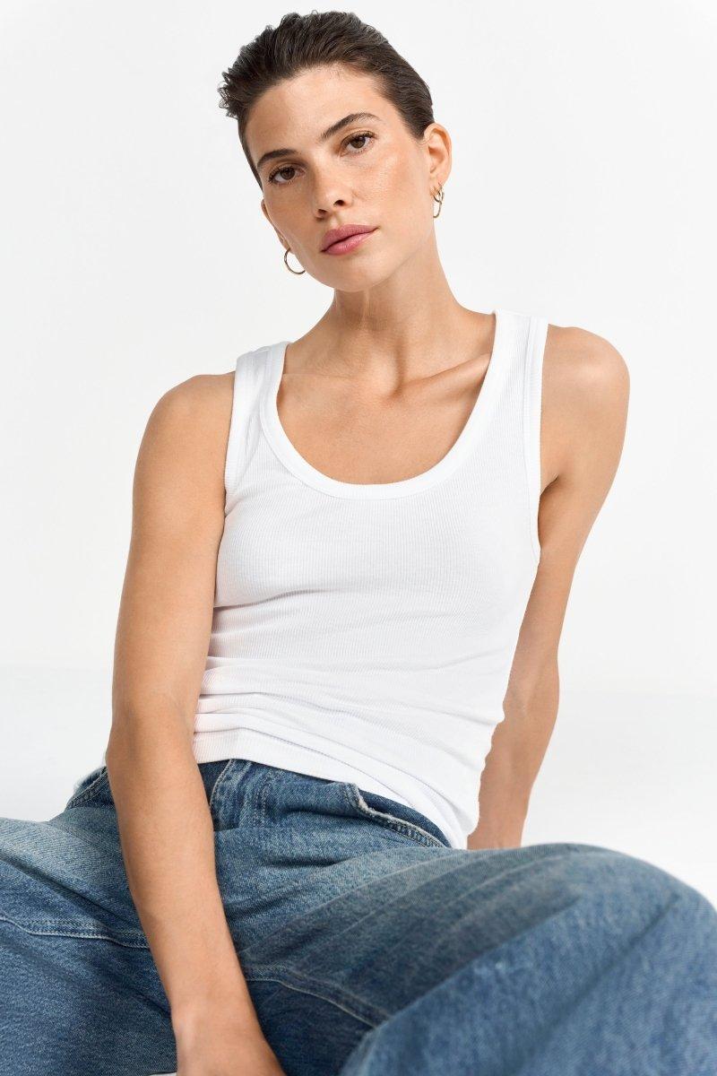 Ripp-Tanktop mit Rundhalsausschnitt - Image 6