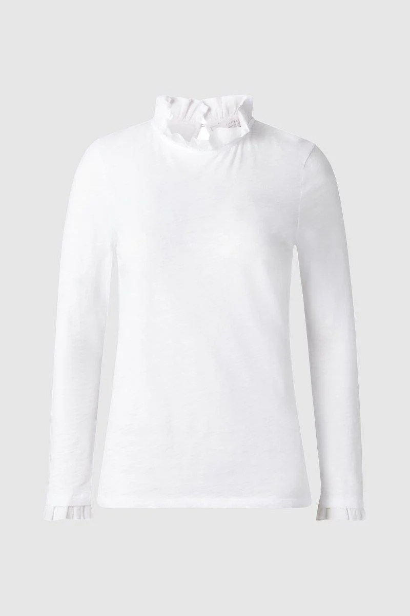 Longsleeve mit Rüschenkragen - Image 7