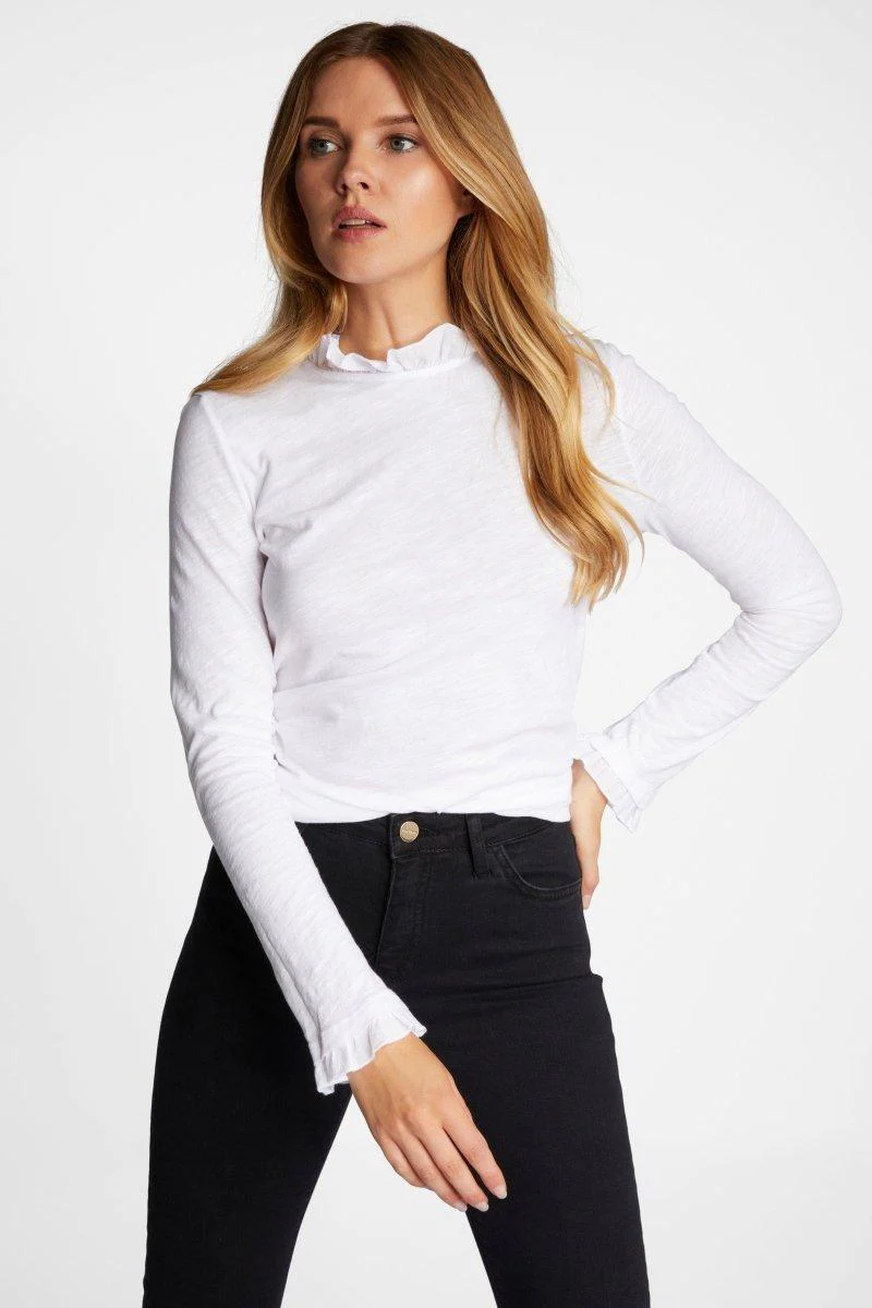 Longsleeve mit Rüschenkragen - Image 8