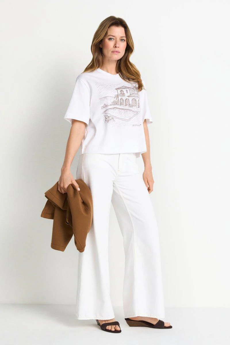 Oversize-T-Shirt mit Print - Image 2