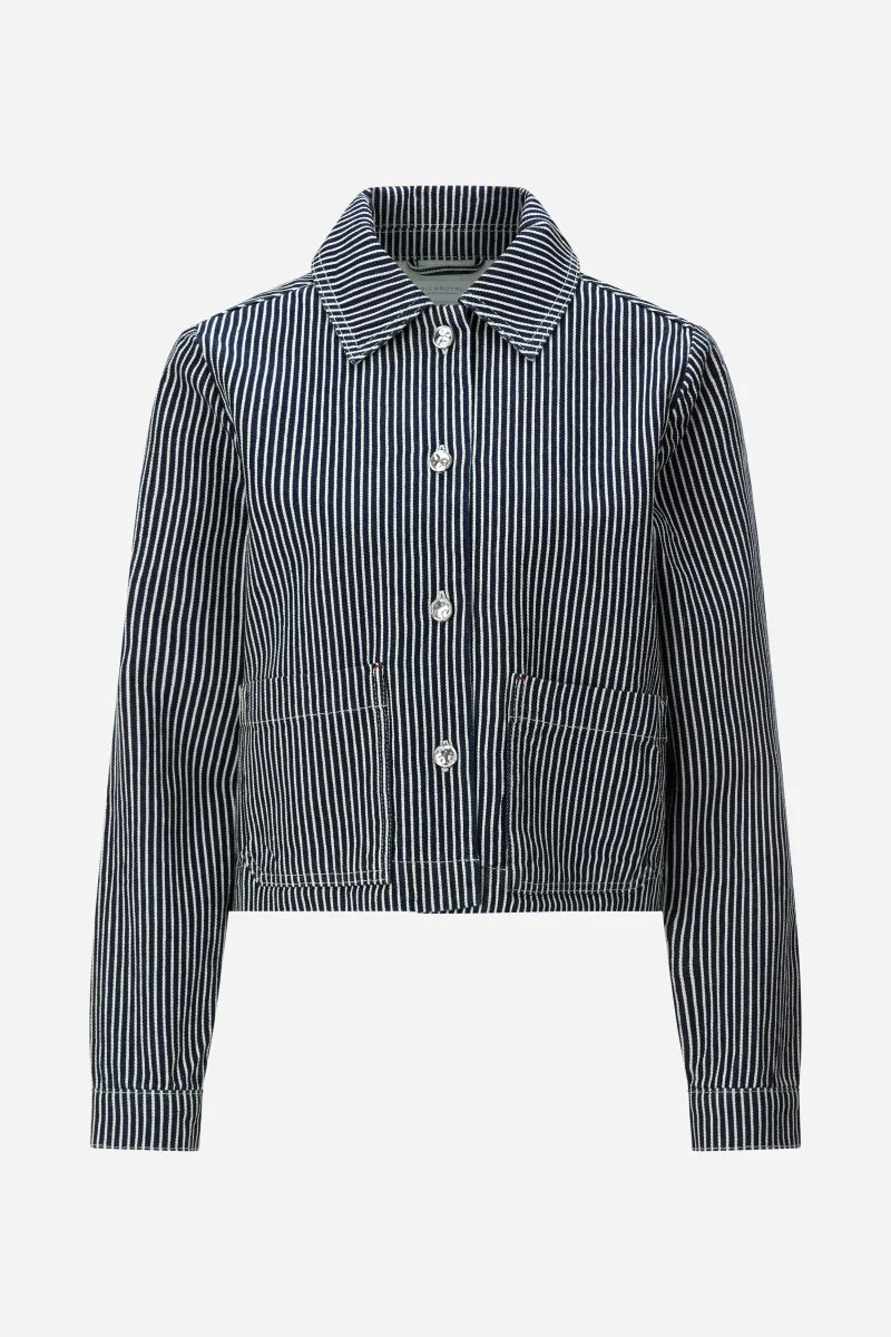 Gestreifte Kurzjacke - Image 5
