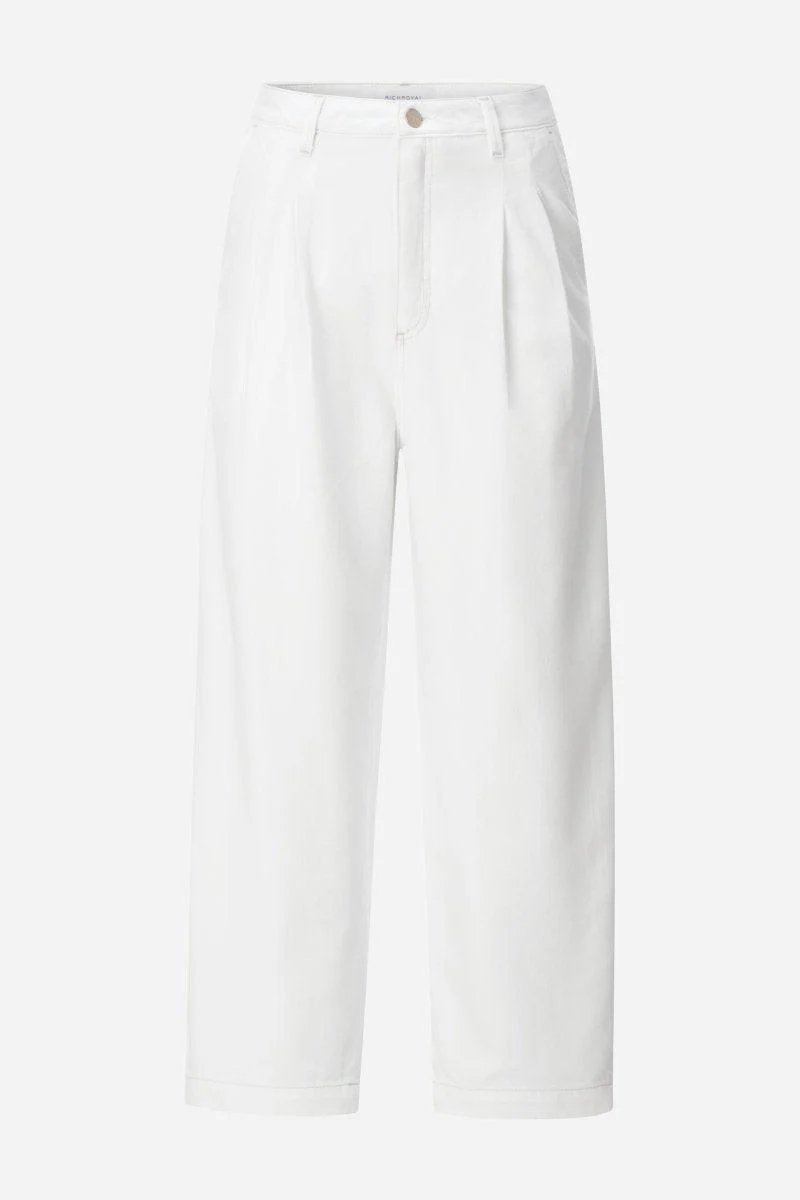 Weiße High-Waist-Jeans - Image 5