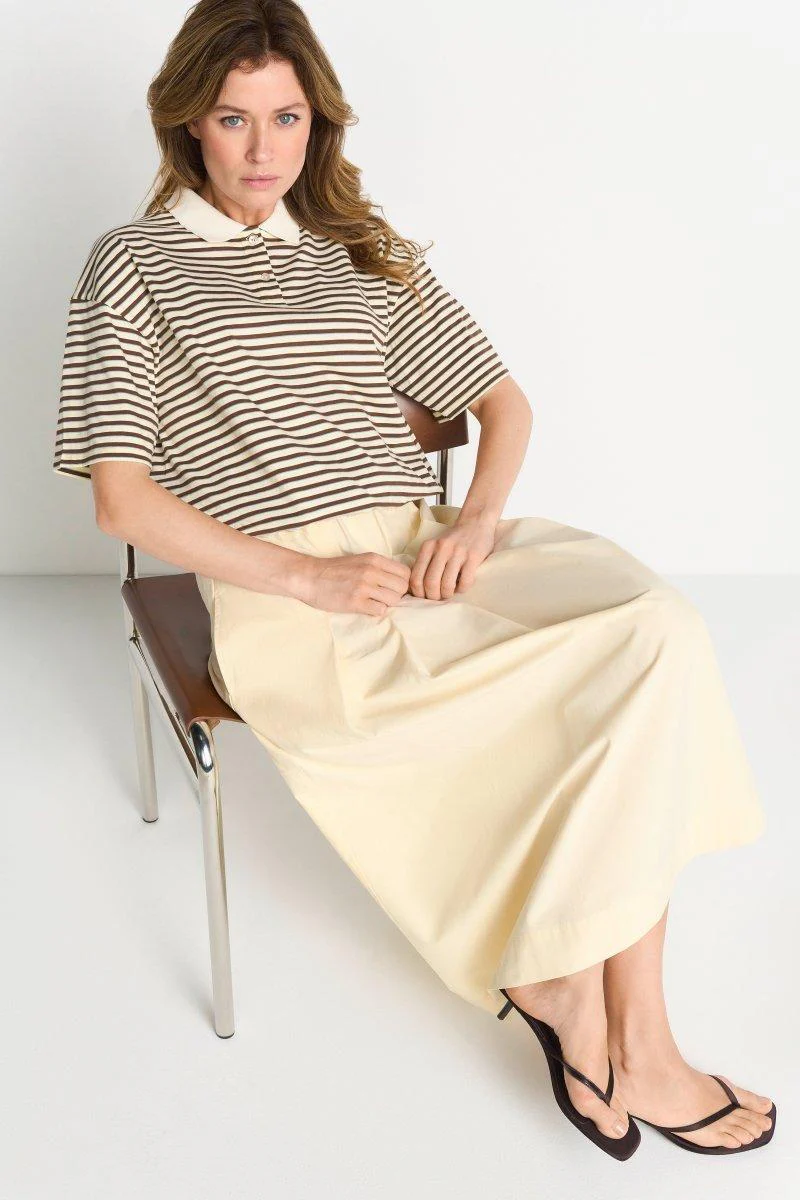 Gestreiftes Poloshirt