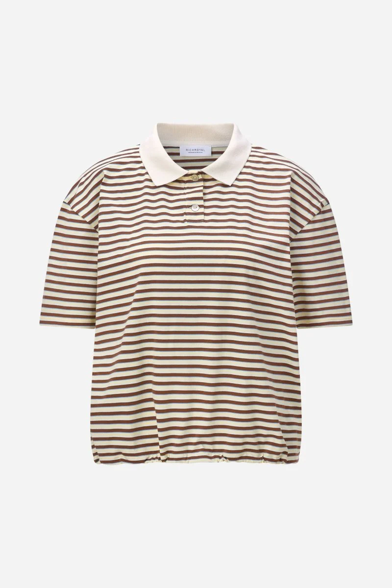 Gestreiftes Poloshirt - Image 5