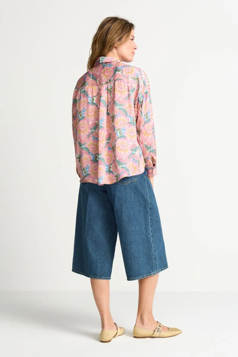 Bluse mit Blumenmuster - Made with Liberty Fabric - Image 3