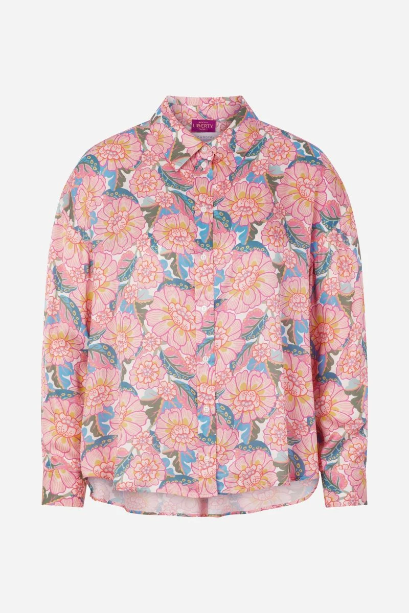 Bluse mit Blumenmuster - Made with Liberty Fabric - Image 5