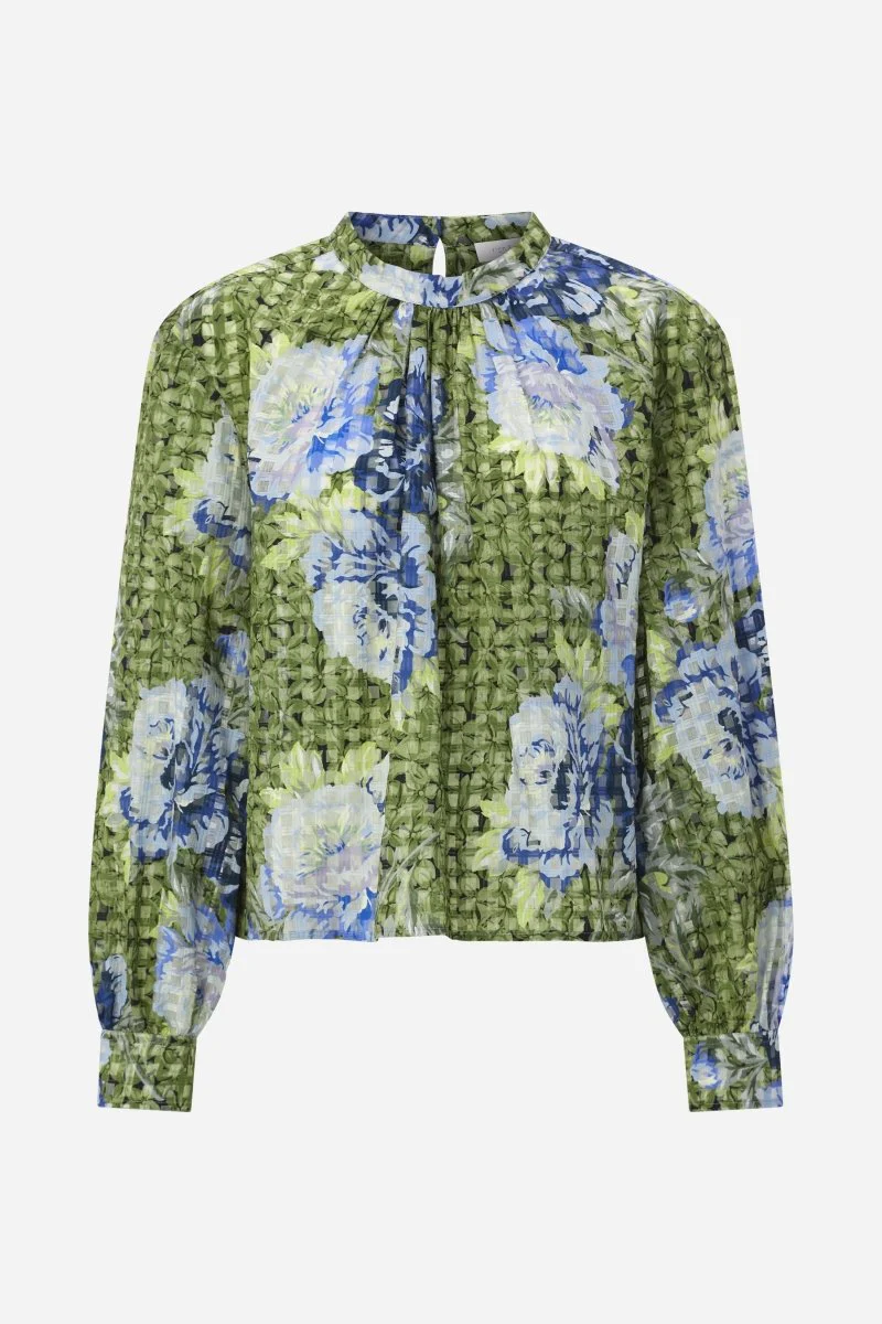 Chiffonbluse mit Blumenprint - Image 5