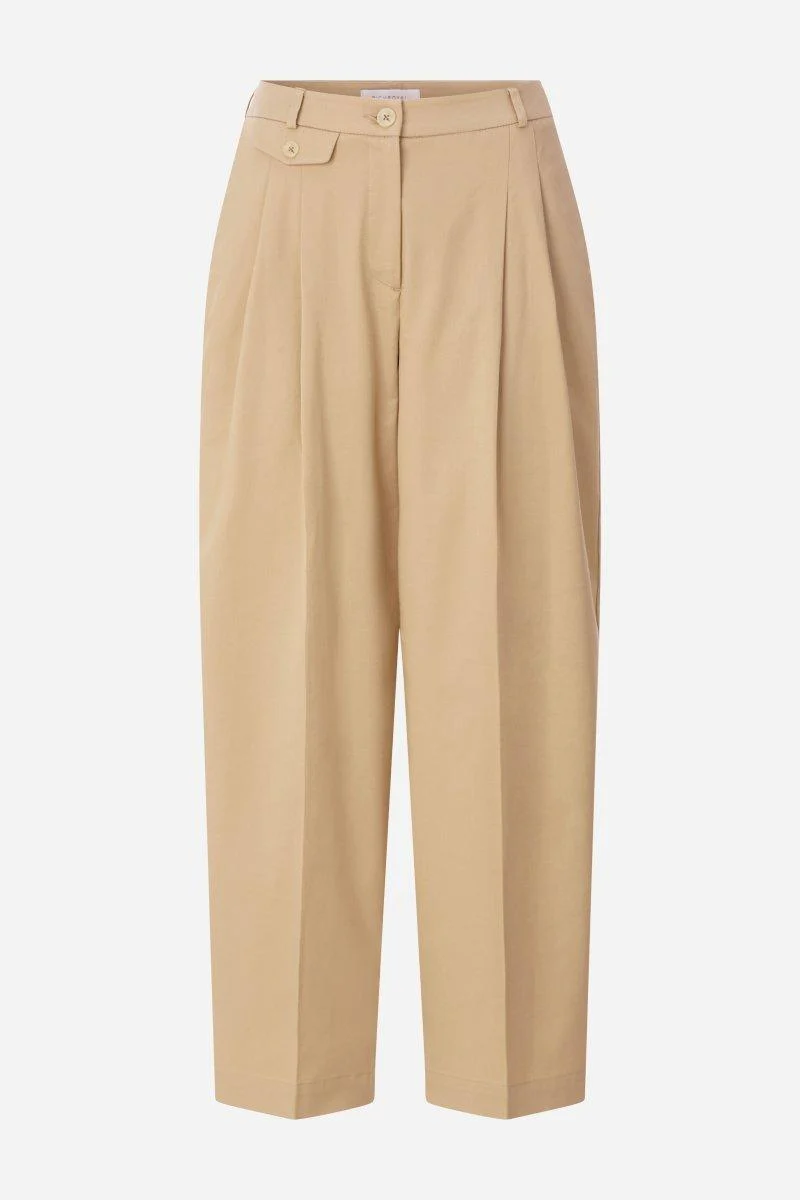 High-Waist-Bundfaltenhose - Image 5