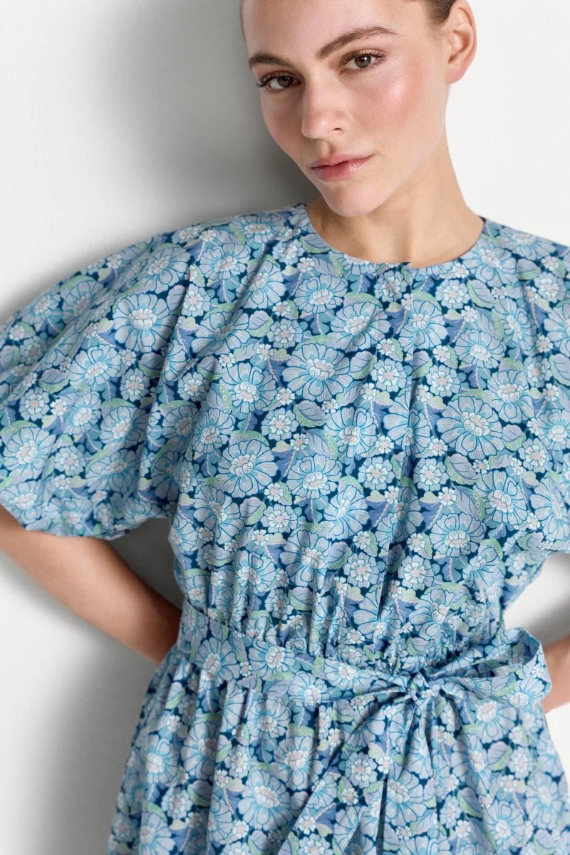 Kleid mit Blumenprint - Made with Liberty Fabric - Image 3