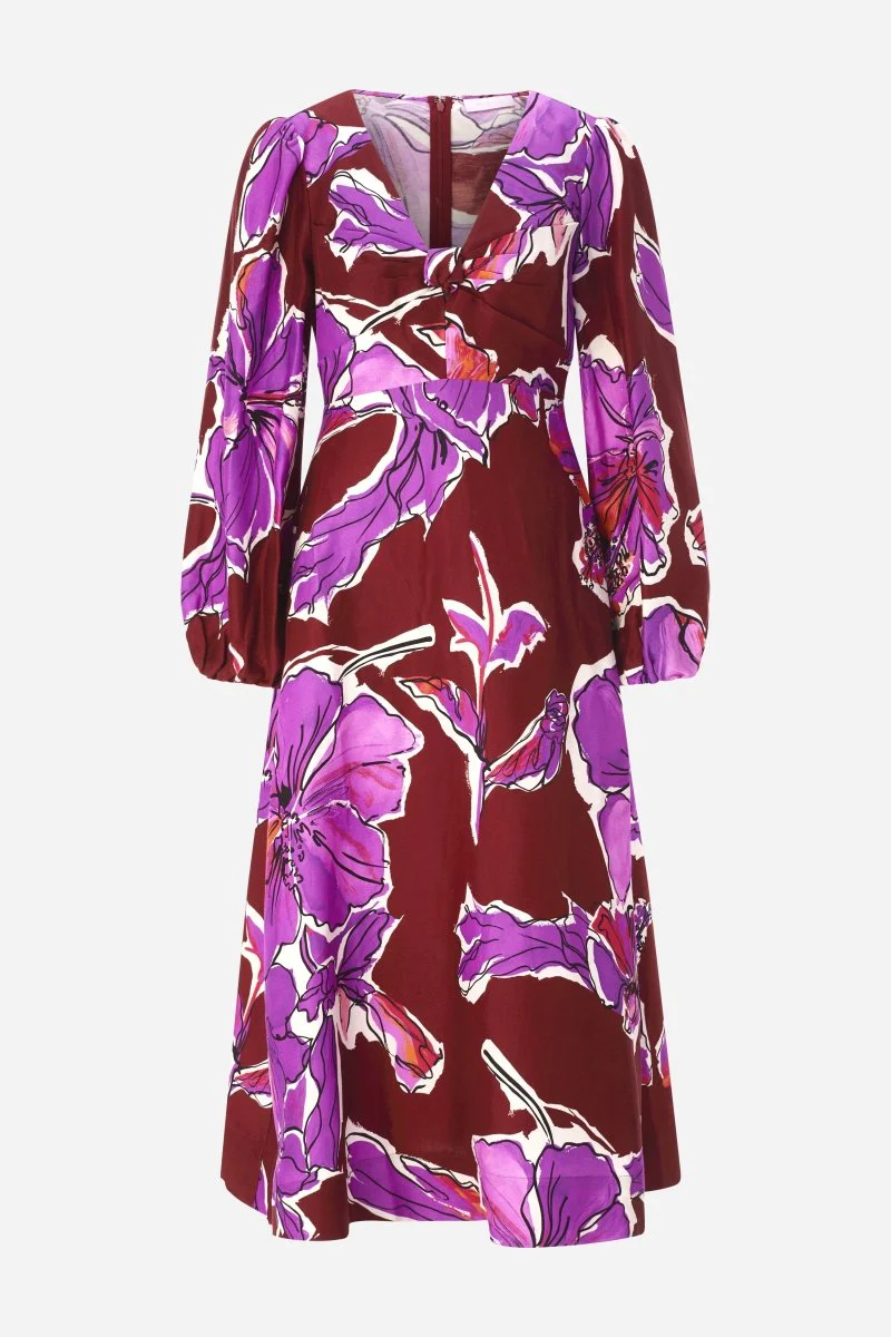 Kleid aus Leinen-Mix - Image 6
