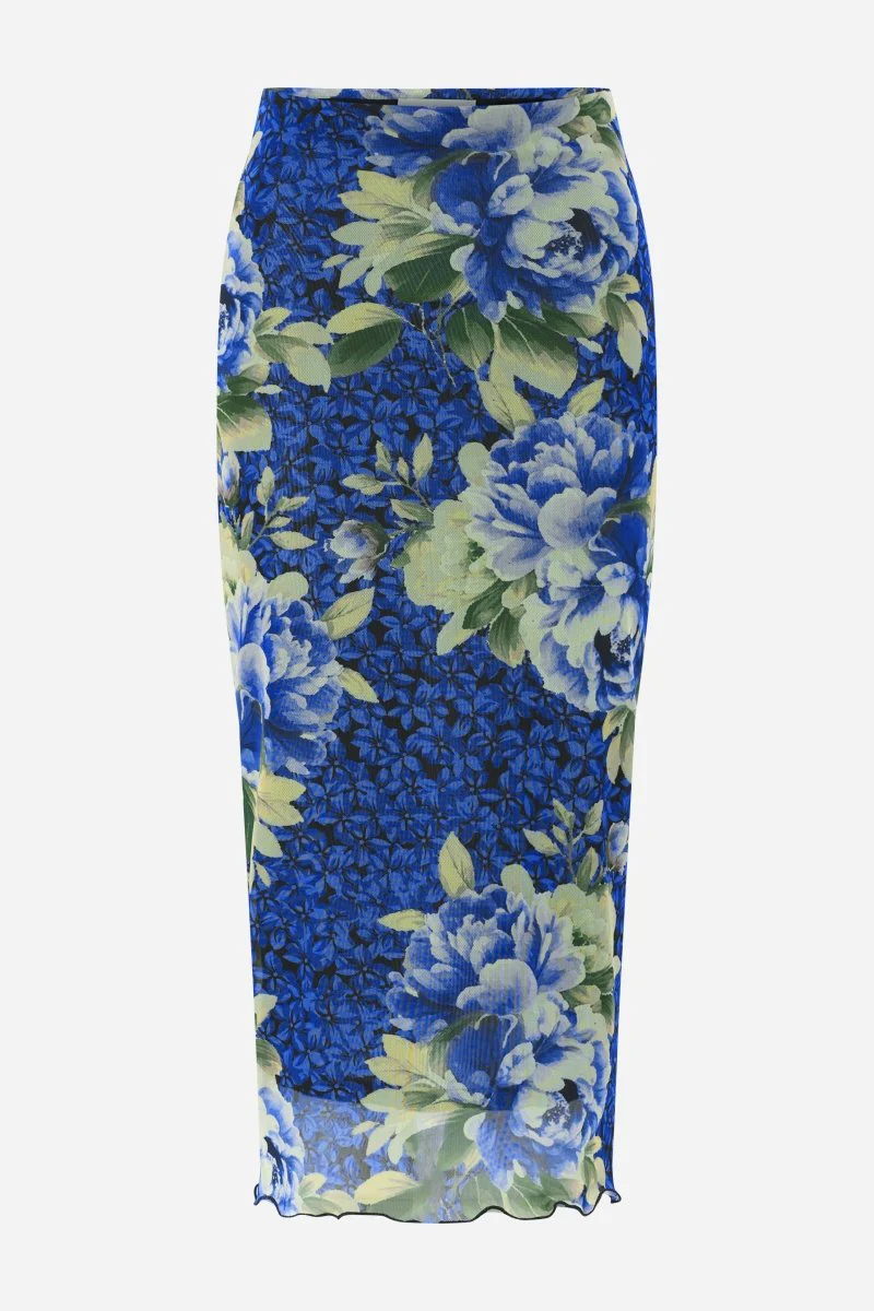 Midirock mit Flowerprint - Image 6
