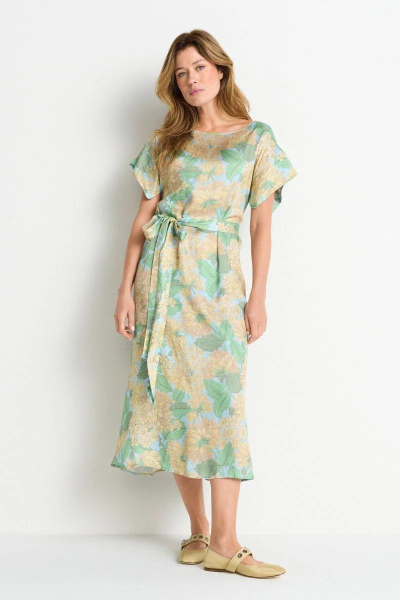 Maxikleid mit Blumenprint