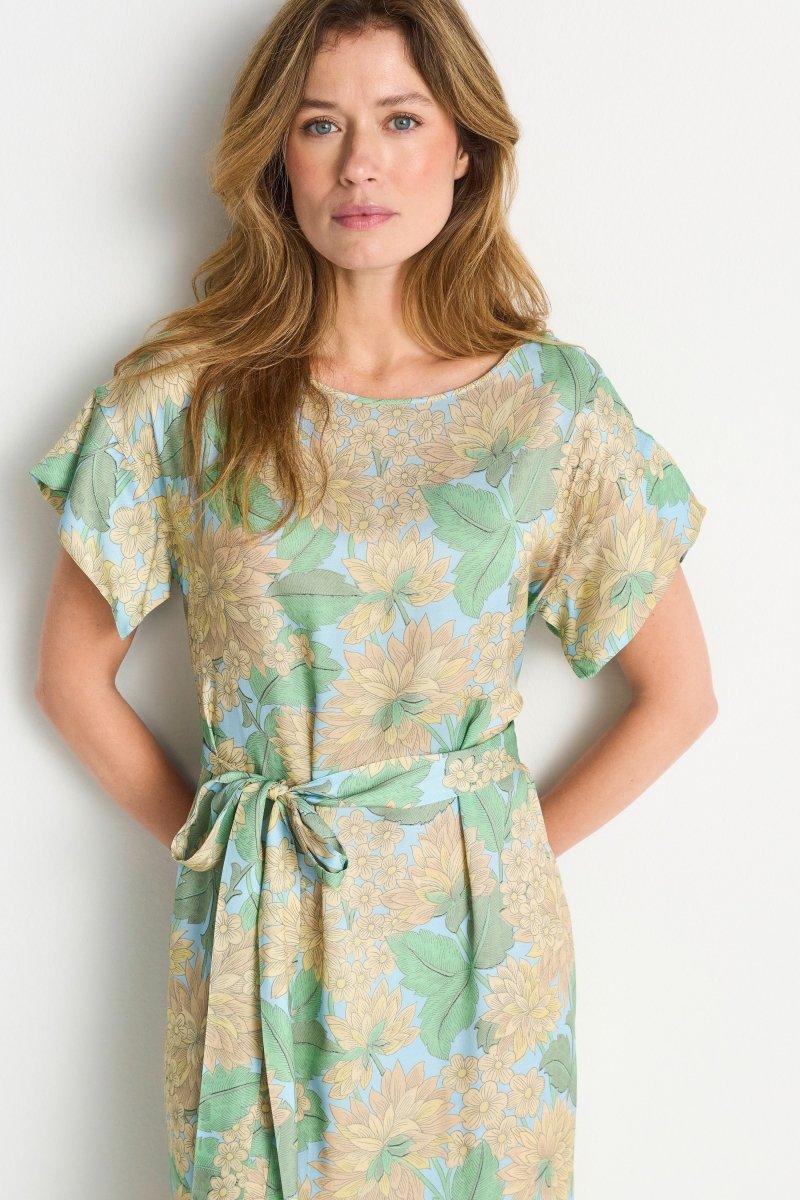 Maxikleid mit Blumenprint - Image 2