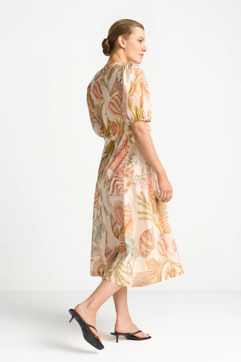 Midikleid mit Muschelprint - Image 3