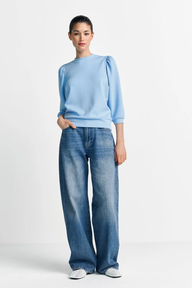 Sweatshirt mit Puffärmeln - Image 2