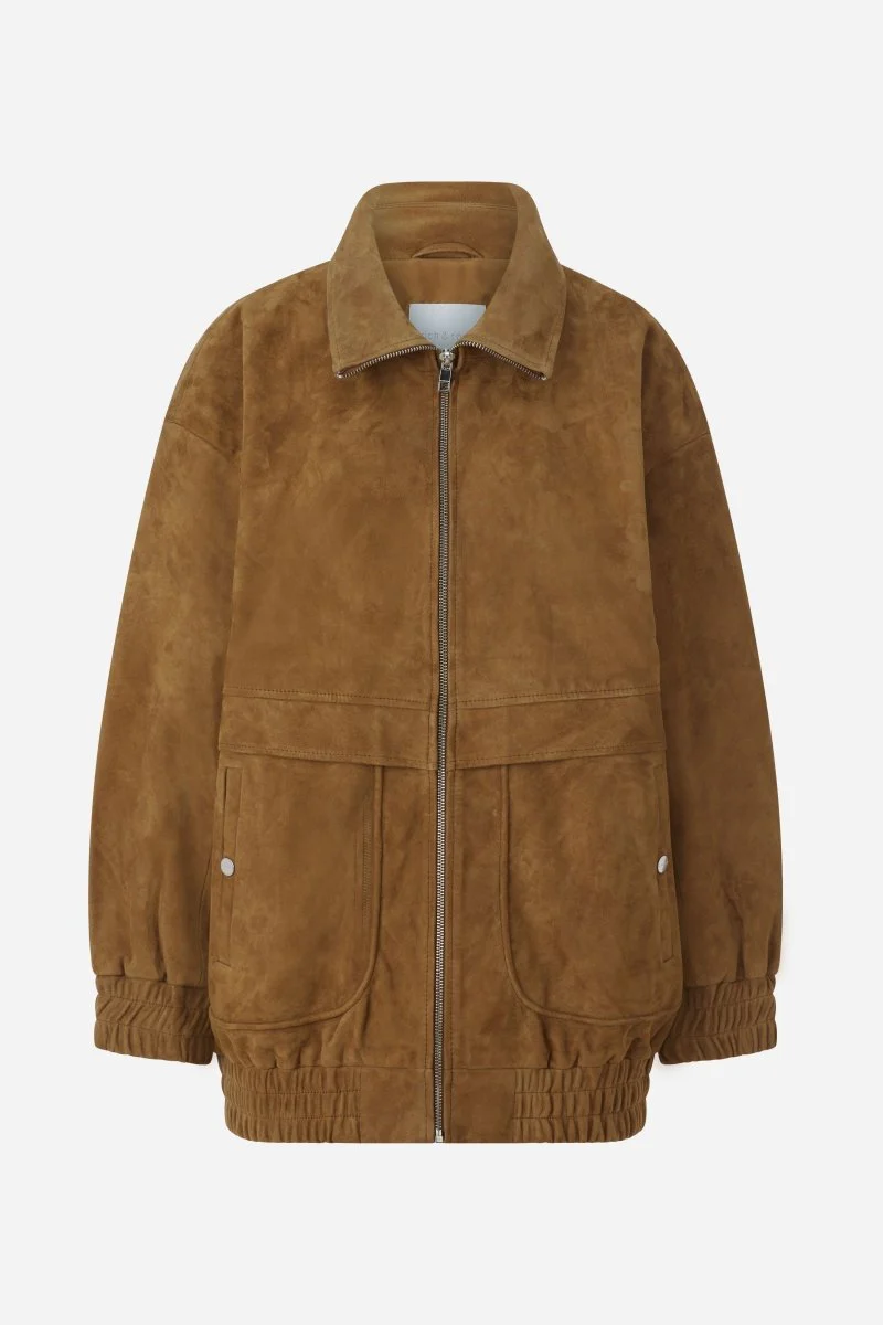Veloursleder-Bomberjacke - Image 7