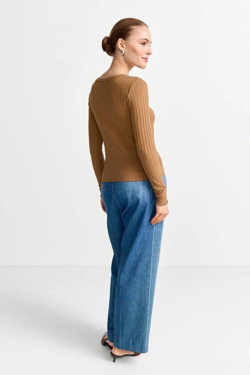 Longsleeve mit Rippstruktur - Image 10