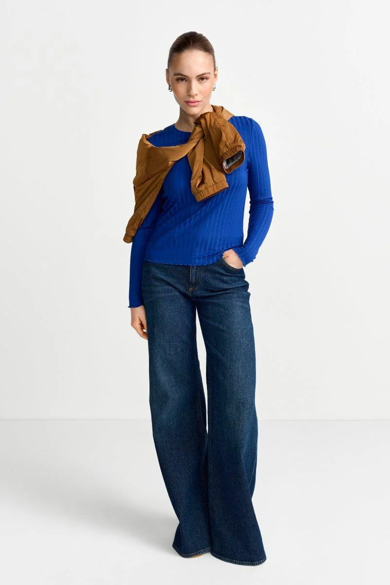 Longsleeve mit Rippstruktur - Image 3