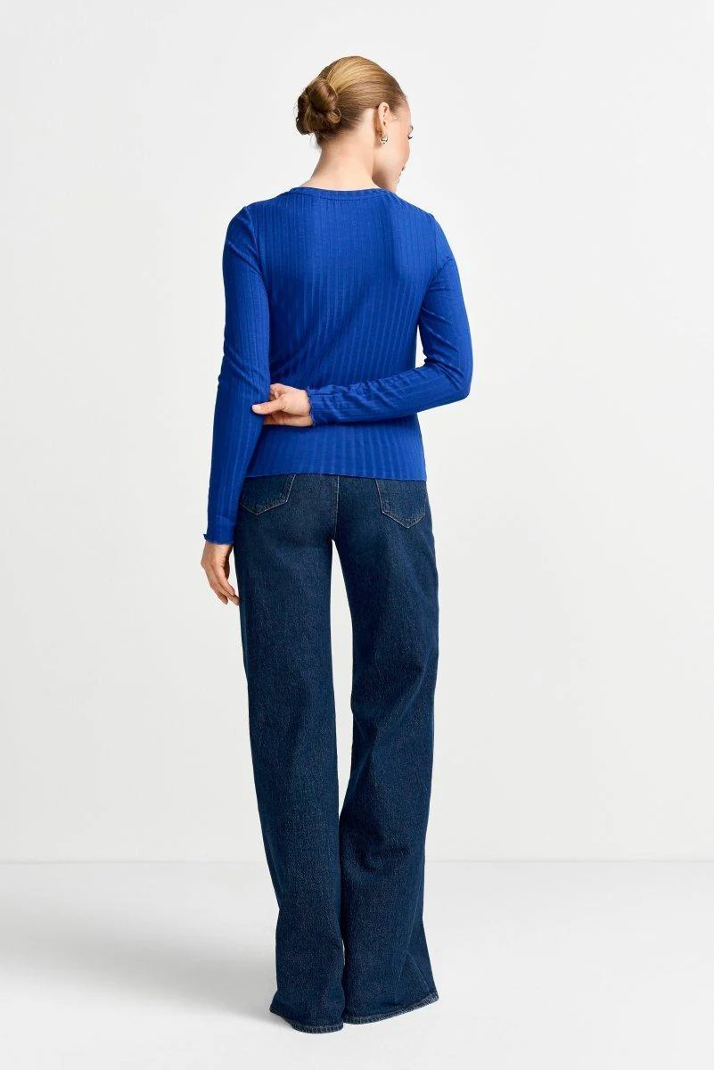 Longsleeve mit Rippstruktur - Image 4