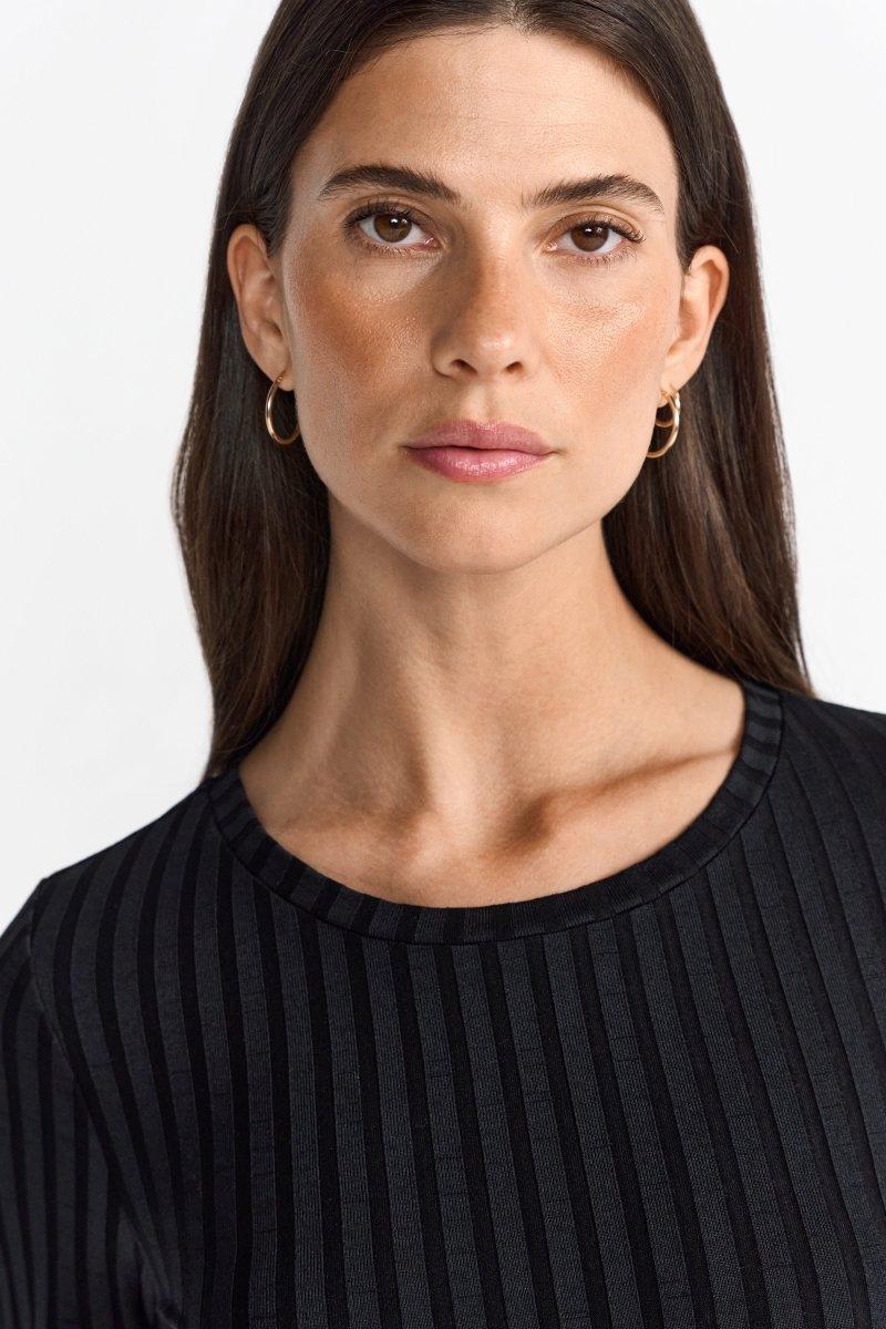 Geripptes Longsleeve - Image 5