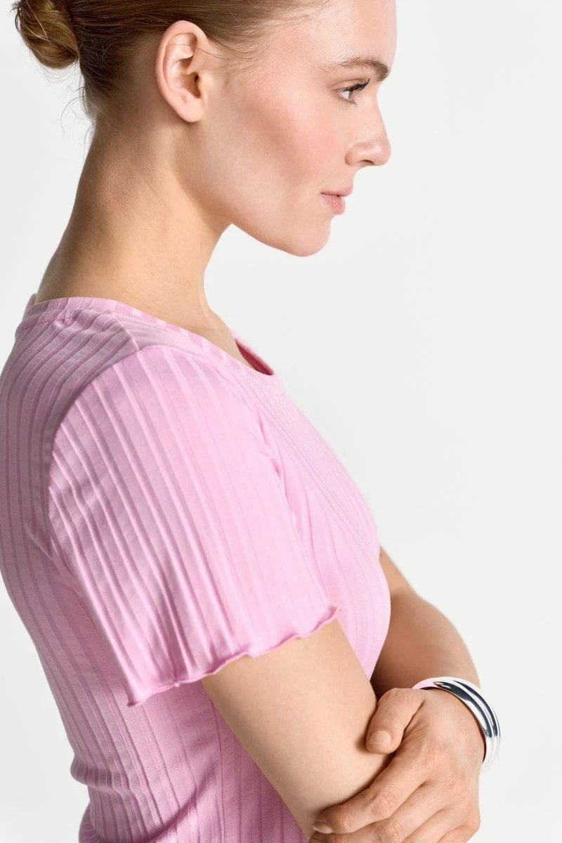 Figurbetontes Rippshirt - Image 8