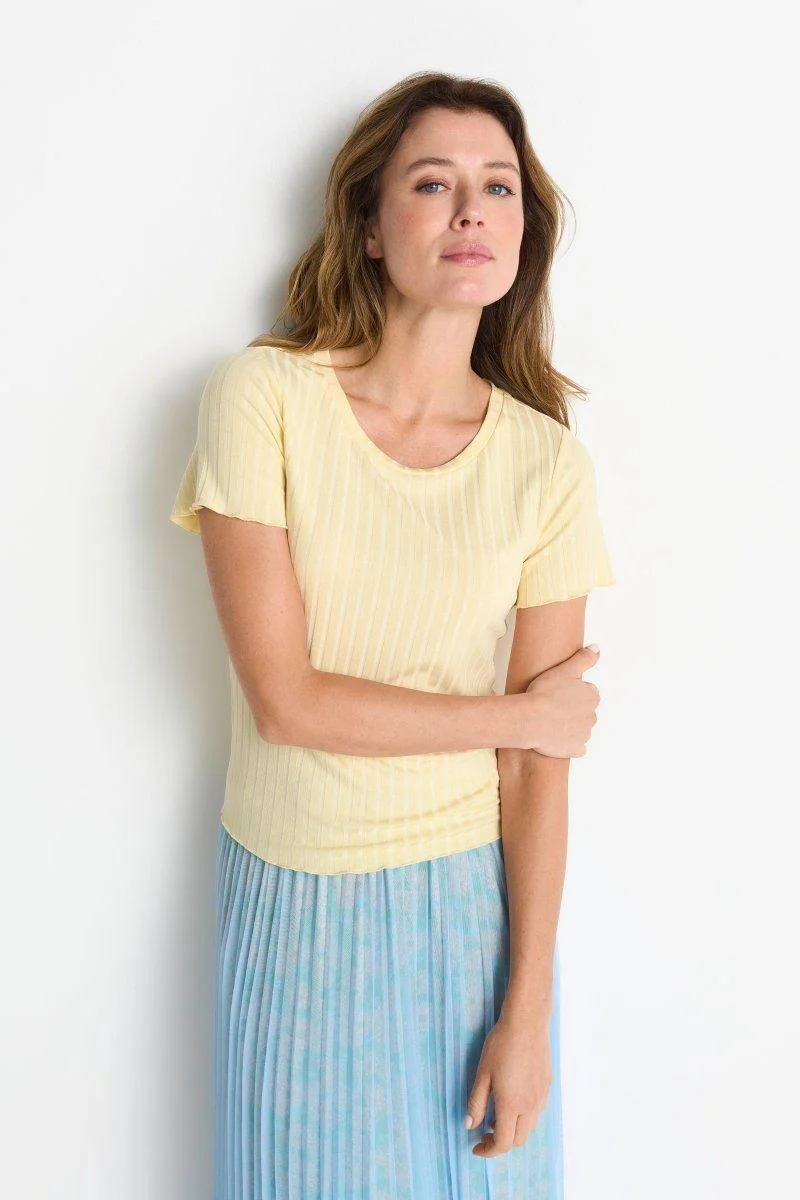 Figurbetontes Rippshirt - Image 6