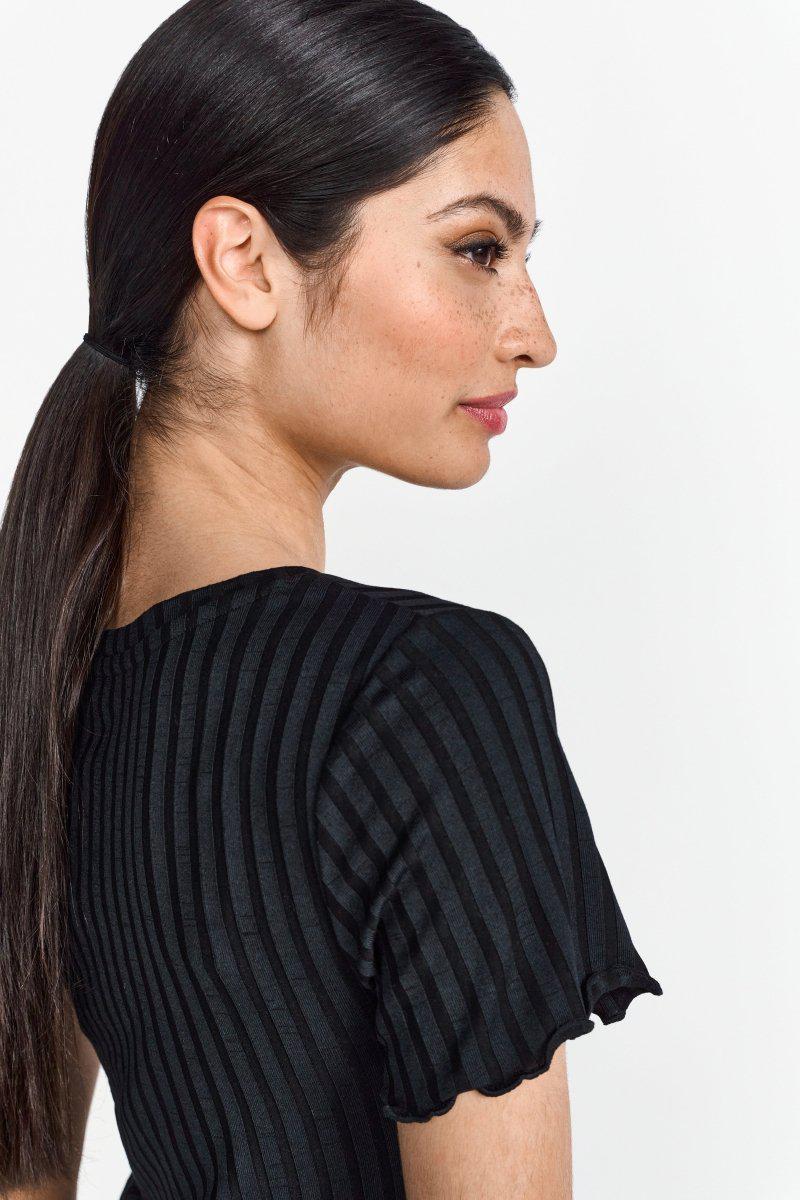 Figurbetontes Rippshirt - Image 5