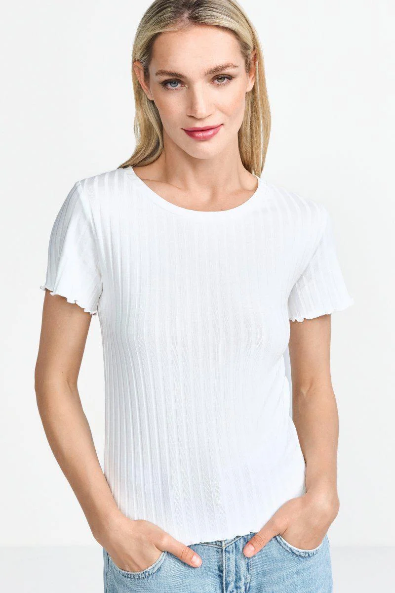 Figurbetontes Rippshirt - Image 6