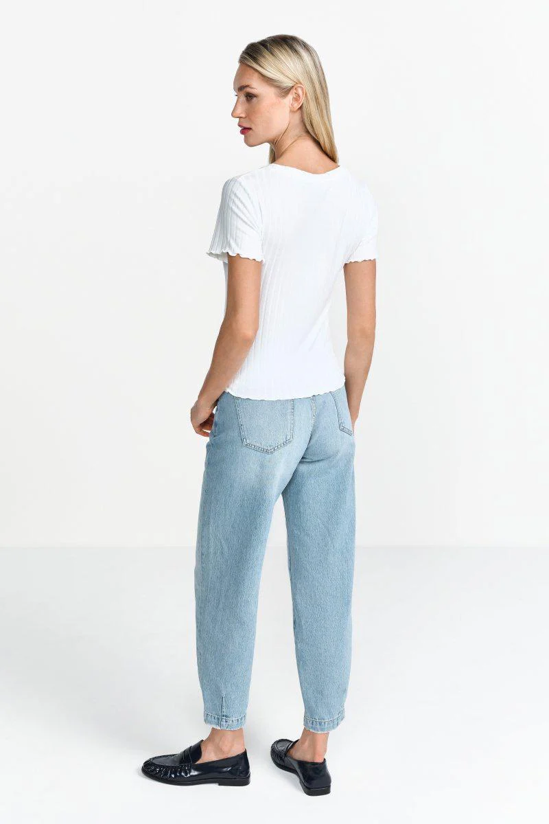 Figurbetontes Rippshirt - Image 9