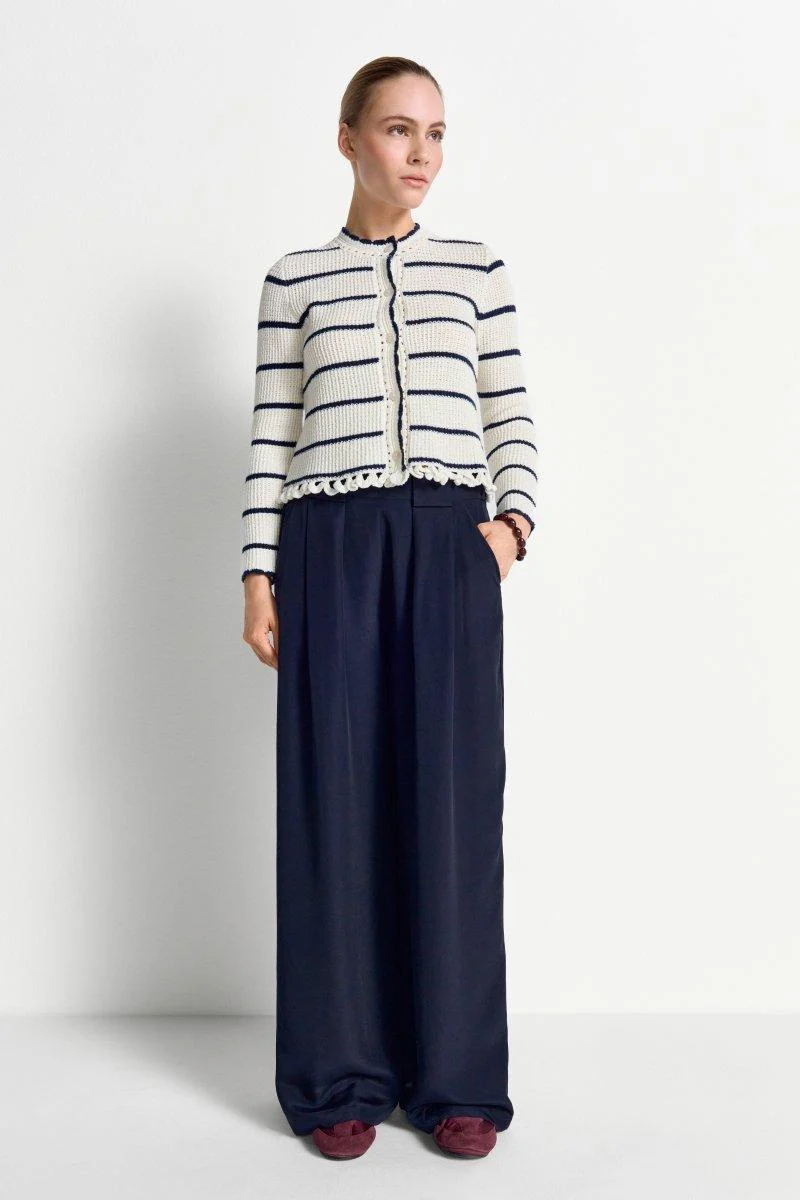 Gestreifter Cardigan - Image 4