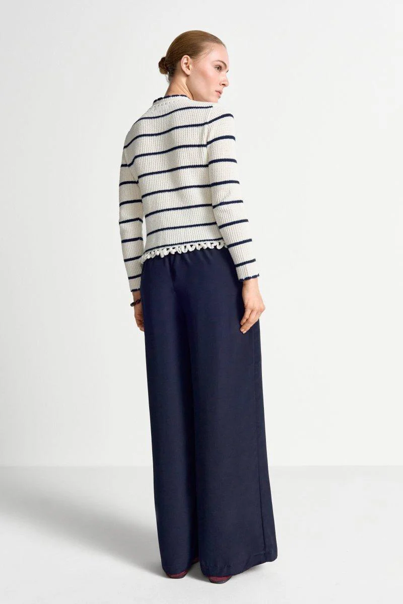 Gestreifter Cardigan - Image 5