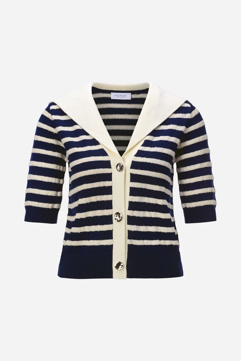 Cardigan mit Matrosenkragen - Image 5