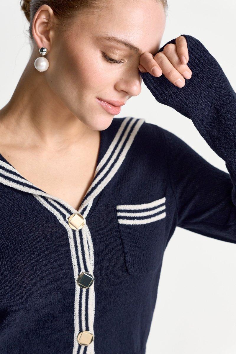 Cardigan mit Matrosenkragen - Image 4