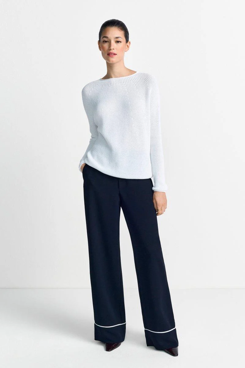 Rippstrickpullover mit Crewneck - Image 3