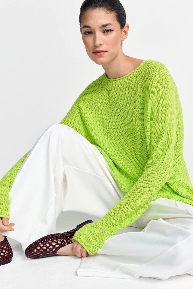 Rippstrickpullover mit Crewneck - Image 6