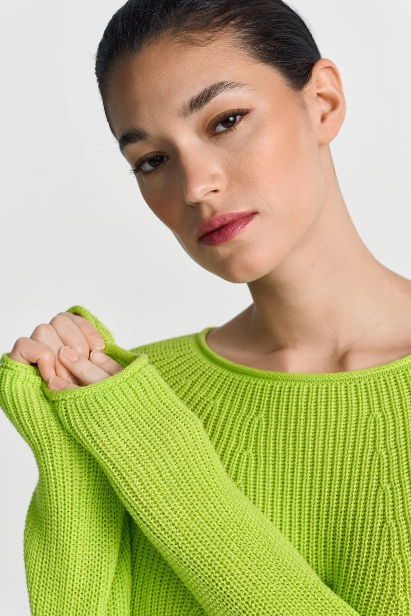 Rippstrickpullover mit Crewneck - Image 7