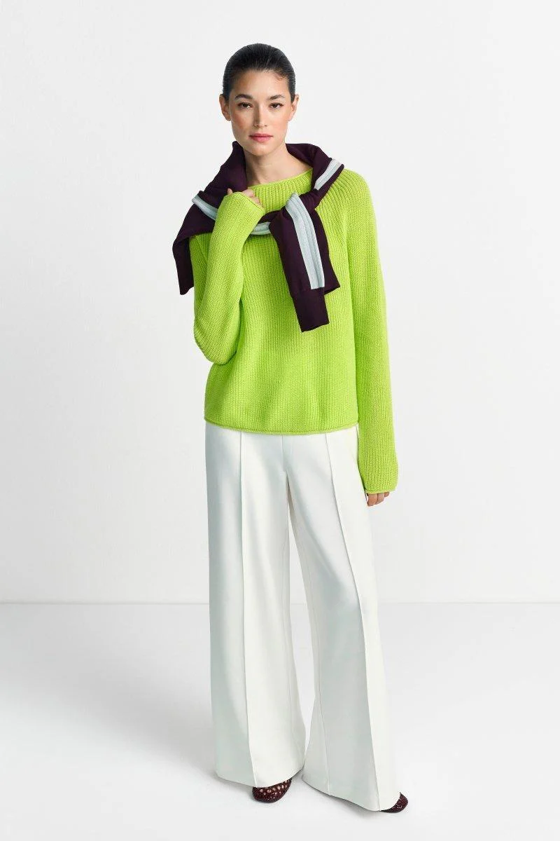 Rippstrickpullover mit Crewneck - Image 8