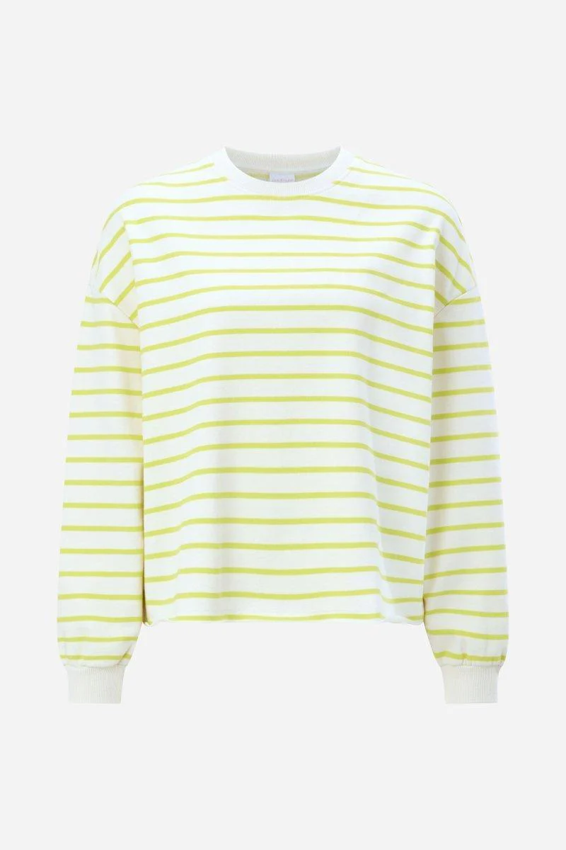 Gestreiftes Oversize-Sweatshirt - Image 10