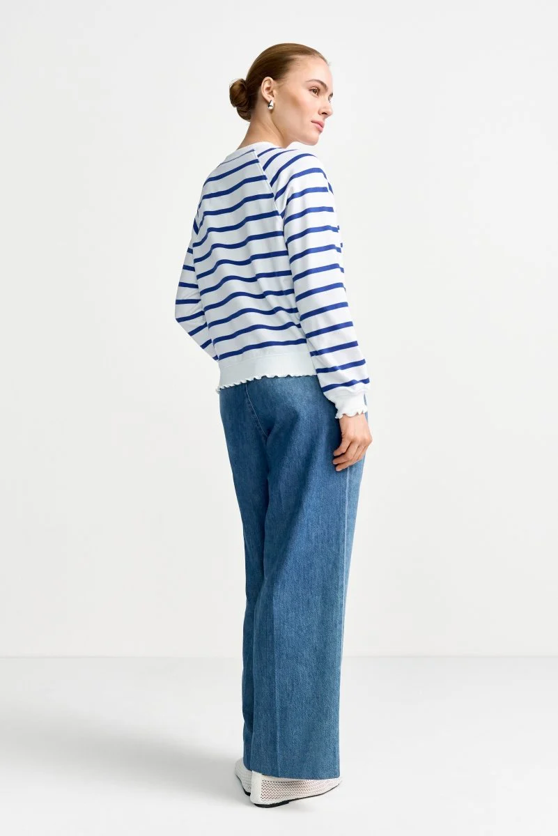 Gestreiftes Baumwoll-Sweatshirt - Image 4