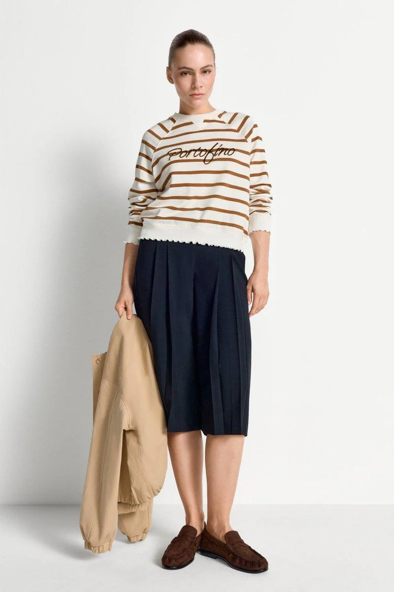 Gestreiftes Baumwoll-Sweatshirt - Image 6