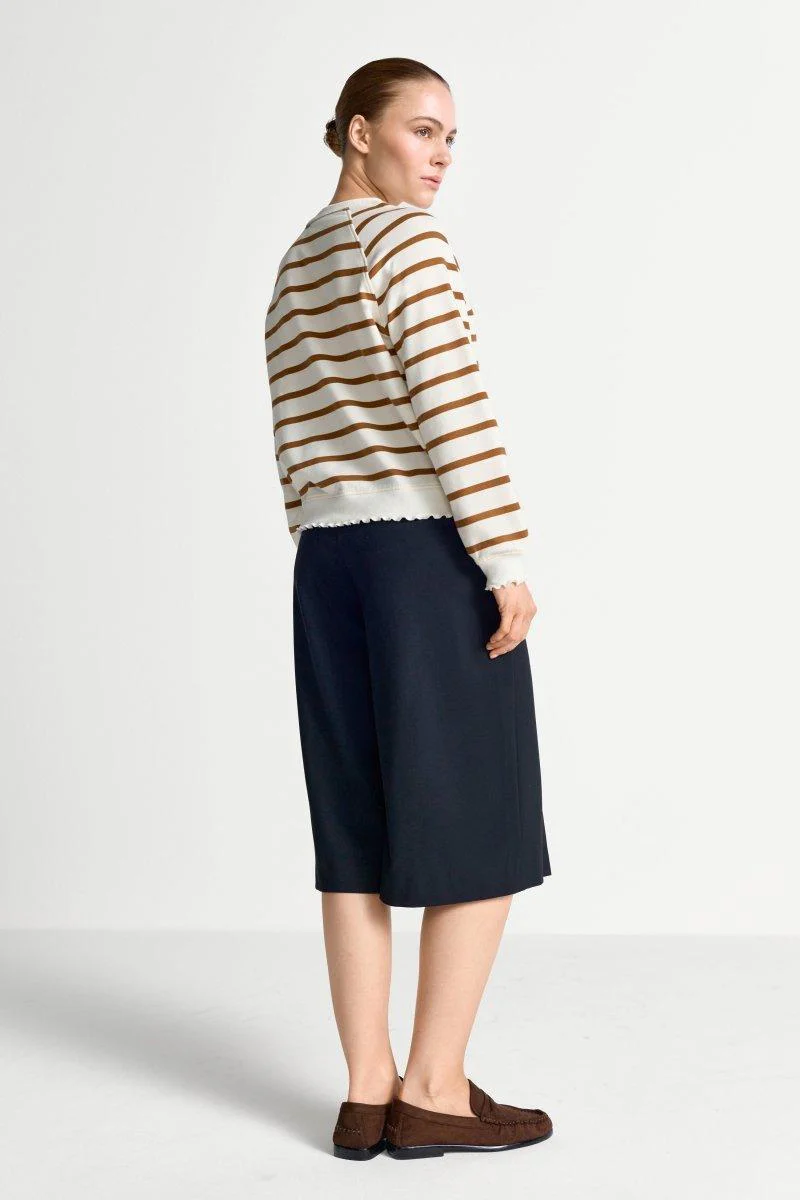 Gestreiftes Baumwoll-Sweatshirt - Image 8