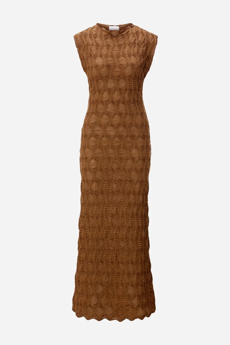 Gesmoktes Maxikleid - Image 5