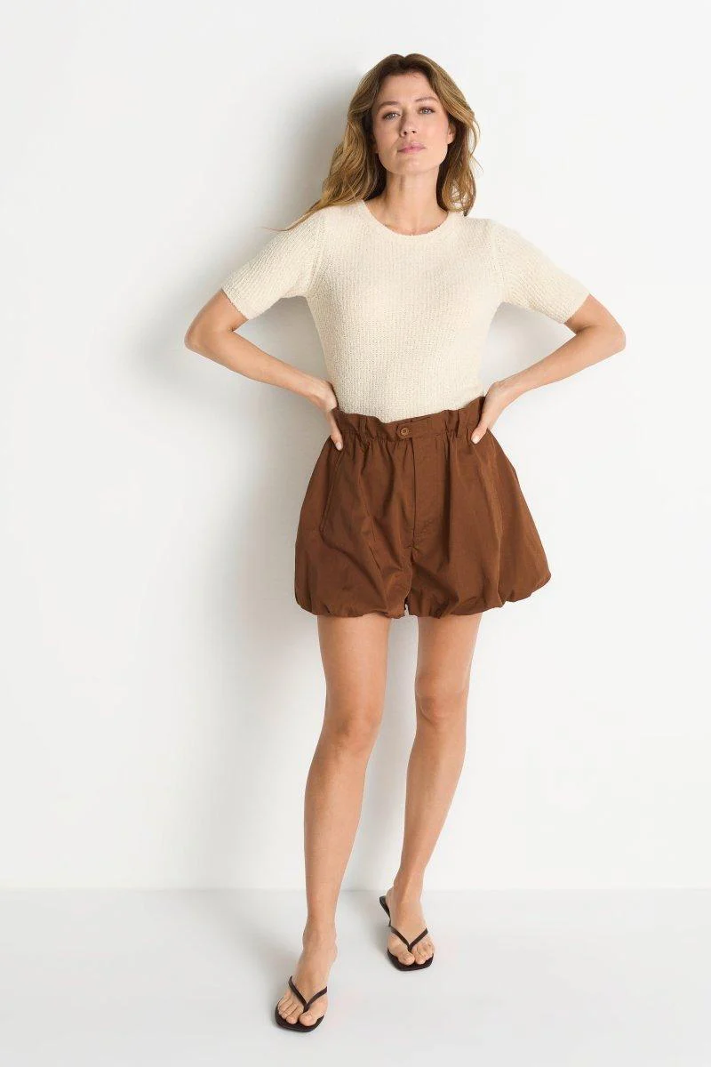 Kurzarm-Strickpullover - Image 12