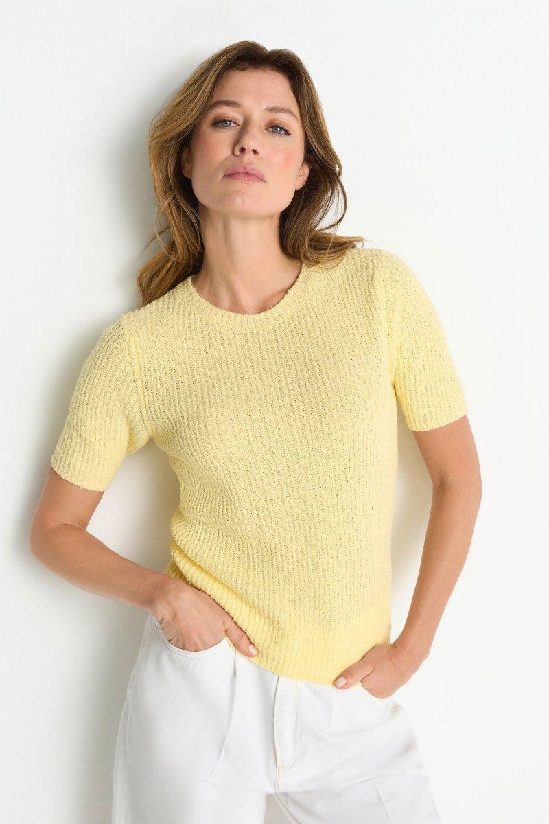 Kurzarm-Strickpullover - Image 7