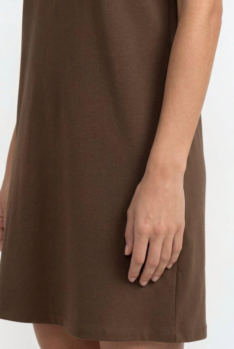 T-Shirt-Kleid mit Puffärmeln - Image 4