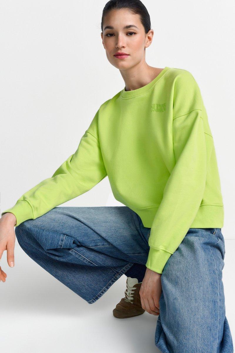 Sweatshirt mit Stickerei - Image 3