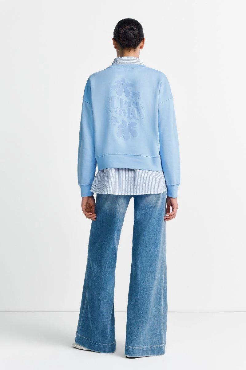 Sweatshirt mit Stickerei - Image 7