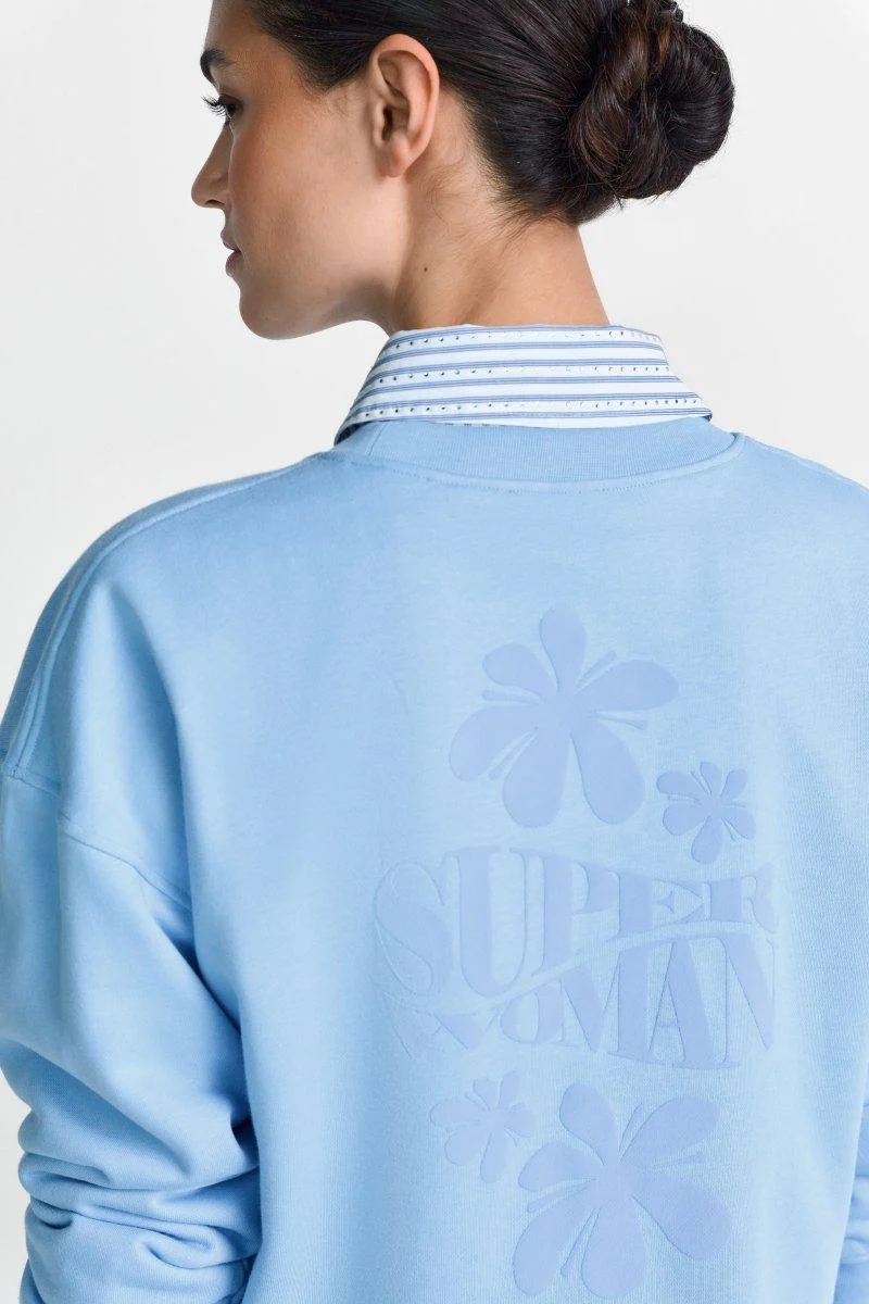 Sweatshirt mit Stickerei - Image 9