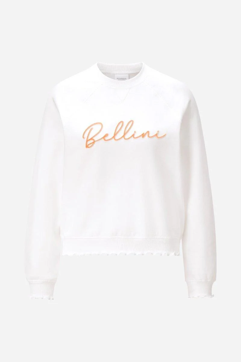 Sweatshirt mit Wellensaum - Image 5